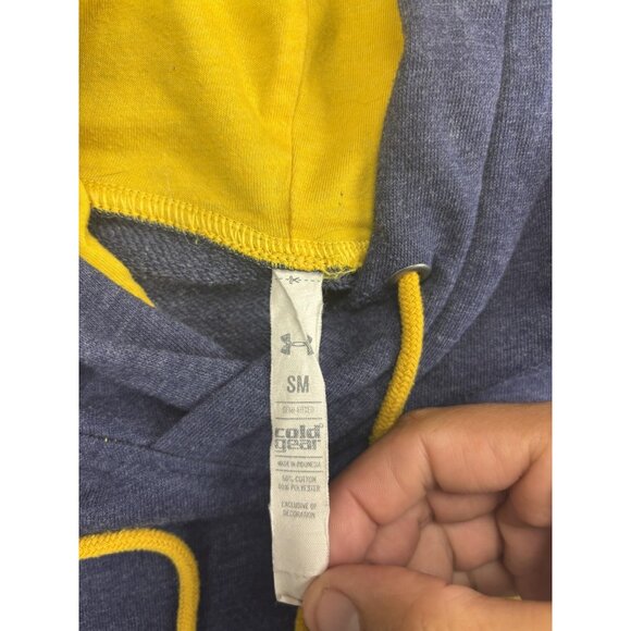 Notre Dame Fighting Irish Hoodie Womens Small NCAA Football Under Armour - Picture 2 of 5